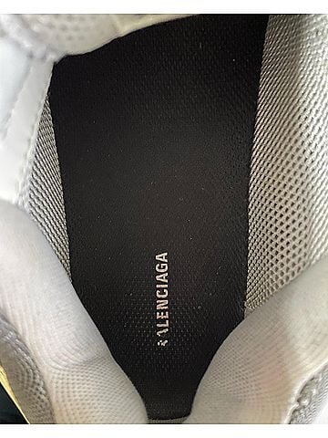 Balenciaga Balenciaga Triple S Sneakers in Grey Polyurethane (view 2)
