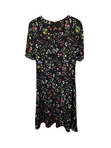 Altuzarra Altuzarra Sylvia Floral Print Dress in Black Silk (view 2)