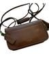 Coach 100% Leather Brown Tan Leather Crossbody Bag One size - photo 6