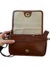 Coach 100% Leather Brown Tan Leather Crossbody Bag One size - photo 4