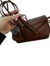 Coach 100% Leather Brown Tan Leather Crossbody Bag One size - photo 5