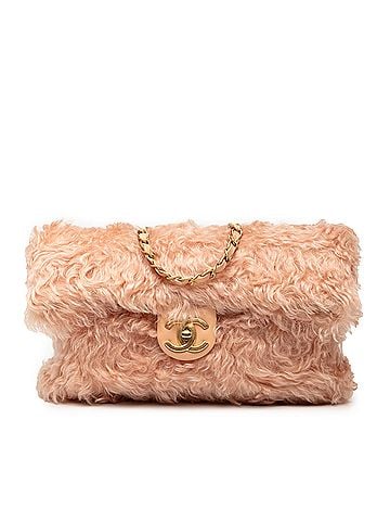 Chanel CC Fantasy Fur Clutch with Chain (view 1)