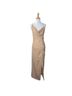 NBD 100% Polyester 100% Polyester Multi Color Tan Cocktail Dress Size S - photo 1