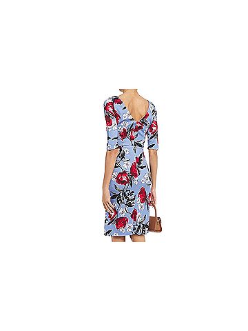 Erdem Kirsten Floral-Print Stretch-Jersey Dress  Cocktail Dress (view 2)