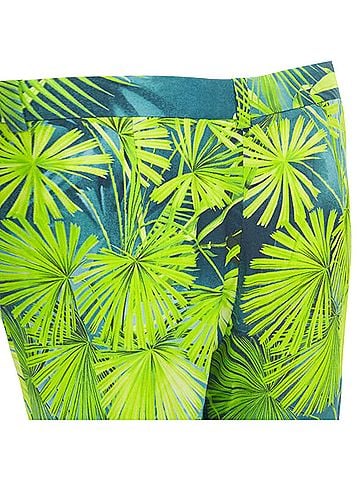 Versace Versace Jungle tropical print viscose pants (view 2)