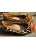 Vionic Animal Print Brown Black Tan Flats Size EU 36 - photo 4