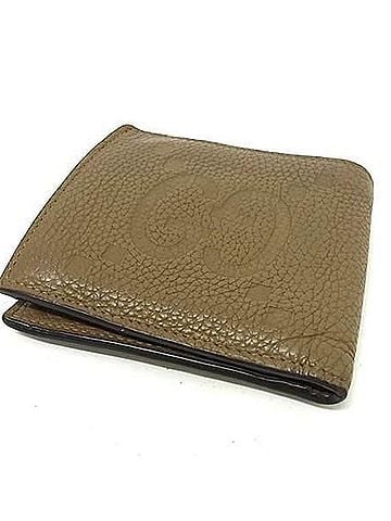 Gucci GUCCI Jumbo GG Bi-fold Coin Wallet 739479 Brown Leather Men's (view 2)