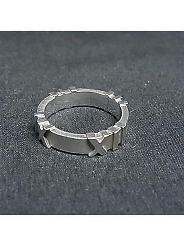 Tiffany & Co. TIFFANY & Co. Tiffany Atlas Ring, Silver SV925, Women's, Limited Edition 2006 (view 2)