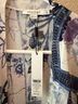 Chico's Floral Blue White Cardigan Size S - photo 3
