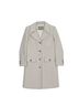 Gucci 100% Wool White Double Embroidered Coat Size M - photo 1