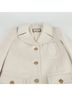 Gucci 100% Wool White Double Embroidered Coat Size M - photo 3