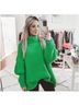 Free People Green Pullover Sweater Size S - photo 8