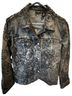 Chico's Floral Gray Jacket Size S - photo 1