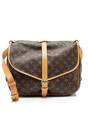 Louis Vuitton Louis Vuitton Vintage Monogram Canvas Saumur 35 Messenger (view 1)
