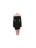 Cinq à Sept 54% Polyester 39% Viscose 7% Elastane 100% Polyester Black Cocktail Dress Size 2 - photo 1