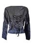 Hot Topic Floral Black Jacket Size M - photo 2