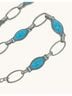 Nine West Blue Silver Belt One size - photo 3