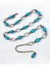Nine West Blue Silver Belt One size - photo 7