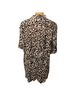 Lita By Ciara 100% Viscose Animal Print Black White Button-Down Shirt Size XL - photo 2