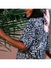 Lita By Ciara 100% Viscose Animal Print Black White Button-Down Shirt Size XL - photo 4