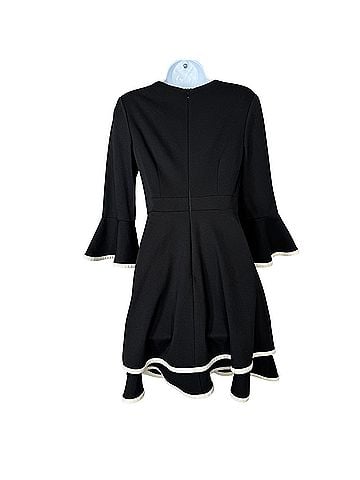 Eliza J Bell Sleeve Fit &amp; Flare Cocktail Dress (view 2)