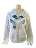 Adidas White Pullover Hoodie Size M - photo 1