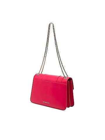 Bvlgari Bulgari Serpenti Forever Chain Shoulder Bag, Pink Leather, Women's BVLGARI (view 2)