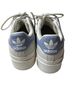 Adidas 100% Leather White Blue Sneakers Size 8 - photo 5