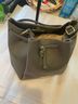 KATIE LOXTON 100% Polyurethane 100% Polyester Gray Gold Bucket Bag One size - photo 3