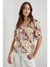 Rails 100% Viscose Floral Multi Color Blouse Size XS - photo 4