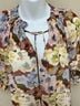 Rails 100% Viscose Floral Multi Color Blouse Size XS - photo 11
