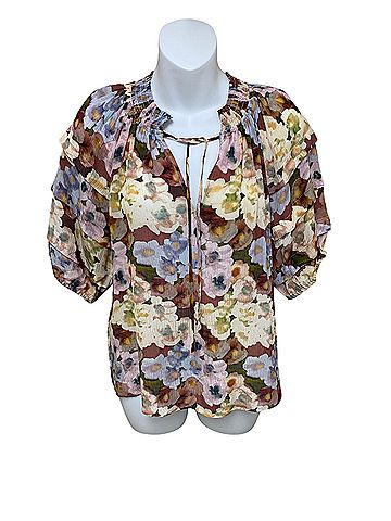 Rails Paris Painted Floral Blouse (view 1)