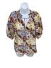 Rails 100% Viscose Floral Multi Color Blouse Size XS - photo 1