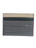 Tory Burch 100% Leather Color Block Gray Blue Tan Green Makeup Bag One size - photo 2