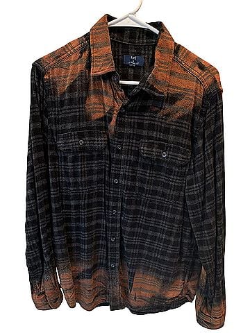 Gypsy Daisy Long Sleeve Button-Down Shirt (view 1)