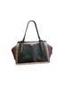 Coach 100% Leather Snake Print Black Pink Leather Satchel One size - photo 2