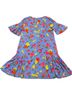 Ann Taylor 100% Polyester Floral Multi Color Casual Dress Size 12 - photo 2