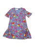 Ann Taylor 100% Polyester Floral Multi Color Casual Dress Size 12 - photo 1