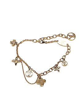 Louis Vuitton Louis Vuitton Blooming Chain Bracelet M64858 Gold Plated Women's LOUIS VUITTON (view 1)