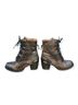 BED|STU 100% Leather Solid Brown Ankle Boots Size 7 - photo 4