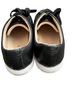 Cole Haan 100% Leather Solid Black Sneakers Size 8 - photo 2