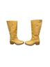 FRYE 100% Leather Yellow Boots Size 10 - photo 4