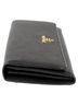 Prada 100% Leather Black Logo Long Wallet One size - photo 5