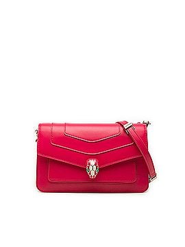 Bvlgari Bulgari Serpenti Forever Shoulder Bag, Pink Leather, Women's BVLGARI (view 1)