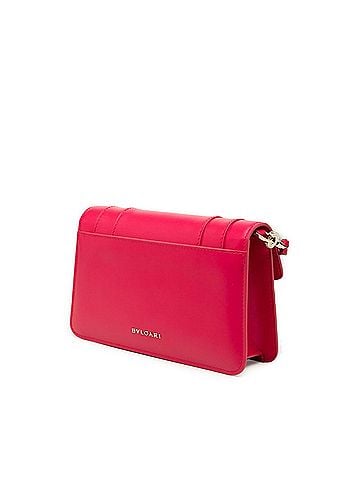 Bvlgari Bulgari Serpenti Forever Shoulder Bag, Pink Leather, Women's BVLGARI (view 2)