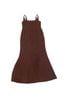 BHLDN Solid Brown Cocktail Dress Size 16 - photo 2