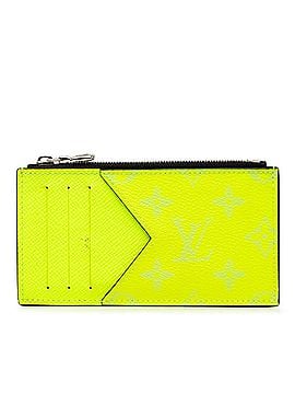 Louis Vuitton Louis Vuitton Monogram Fragment Case Wallet/Coin Purse M30320 Yellow Taigarama Men's LOUIS VUITTON (view 1)