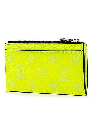 Louis Vuitton Louis Vuitton Monogram Fragment Case Wallet/Coin Purse M30320 Yellow Taigarama Men's LOUIS VUITTON (view 2)