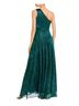 Aqua 100% Poly Green Blue Cocktail Dress Size 10 - photo 2