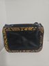 Marc Jacobs 100% Leather Snake Print Black Yellow Brown Leather Crossbody Bag One size - photo 3